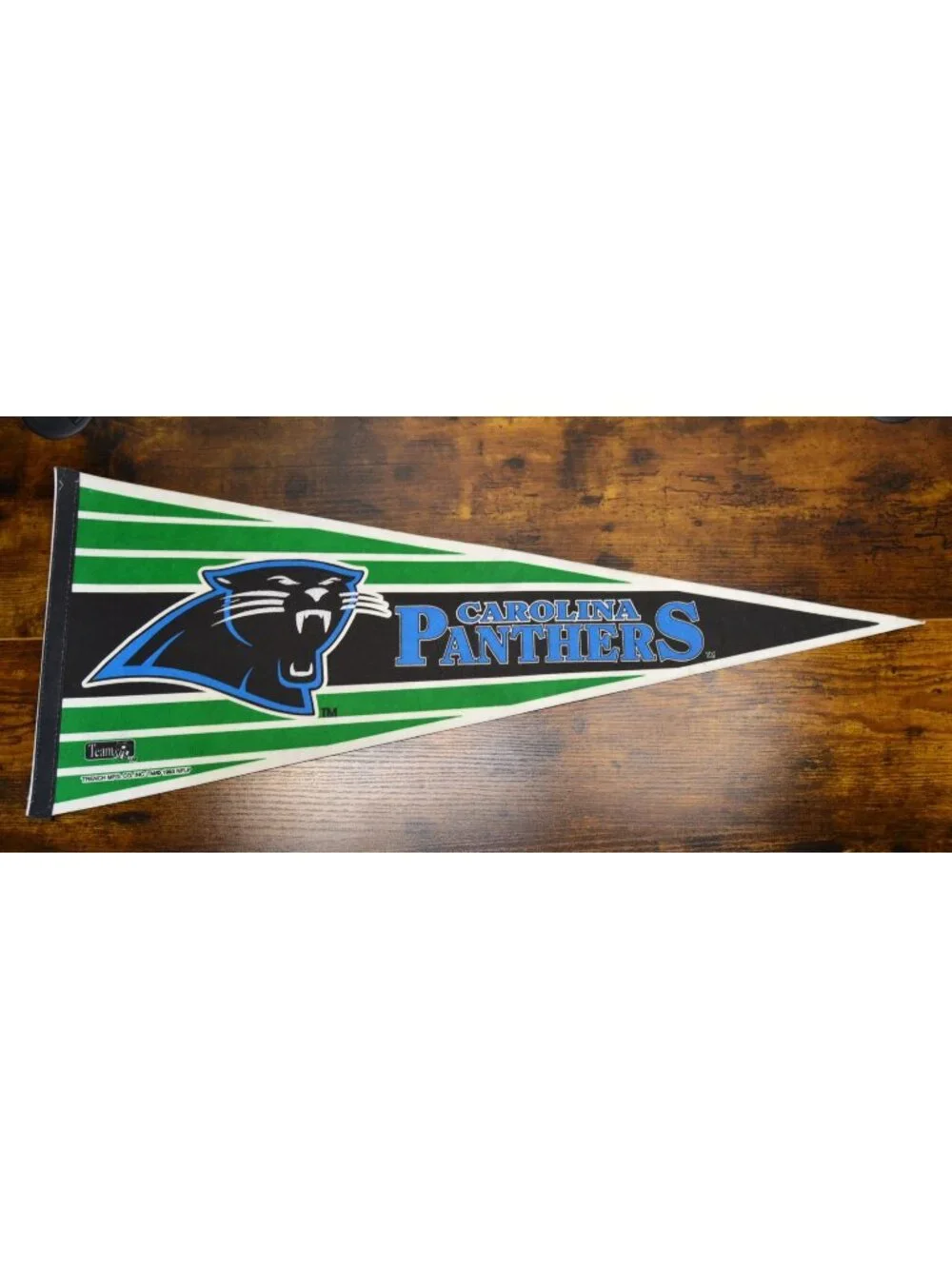 Carolina Panthers 1993 NFL Team Pennant By 30 inches Football Memorabilia